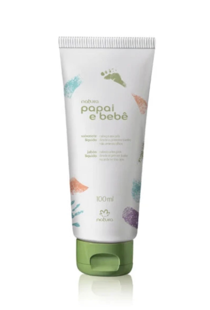 Natura Papai e Bebê sabonete líquido