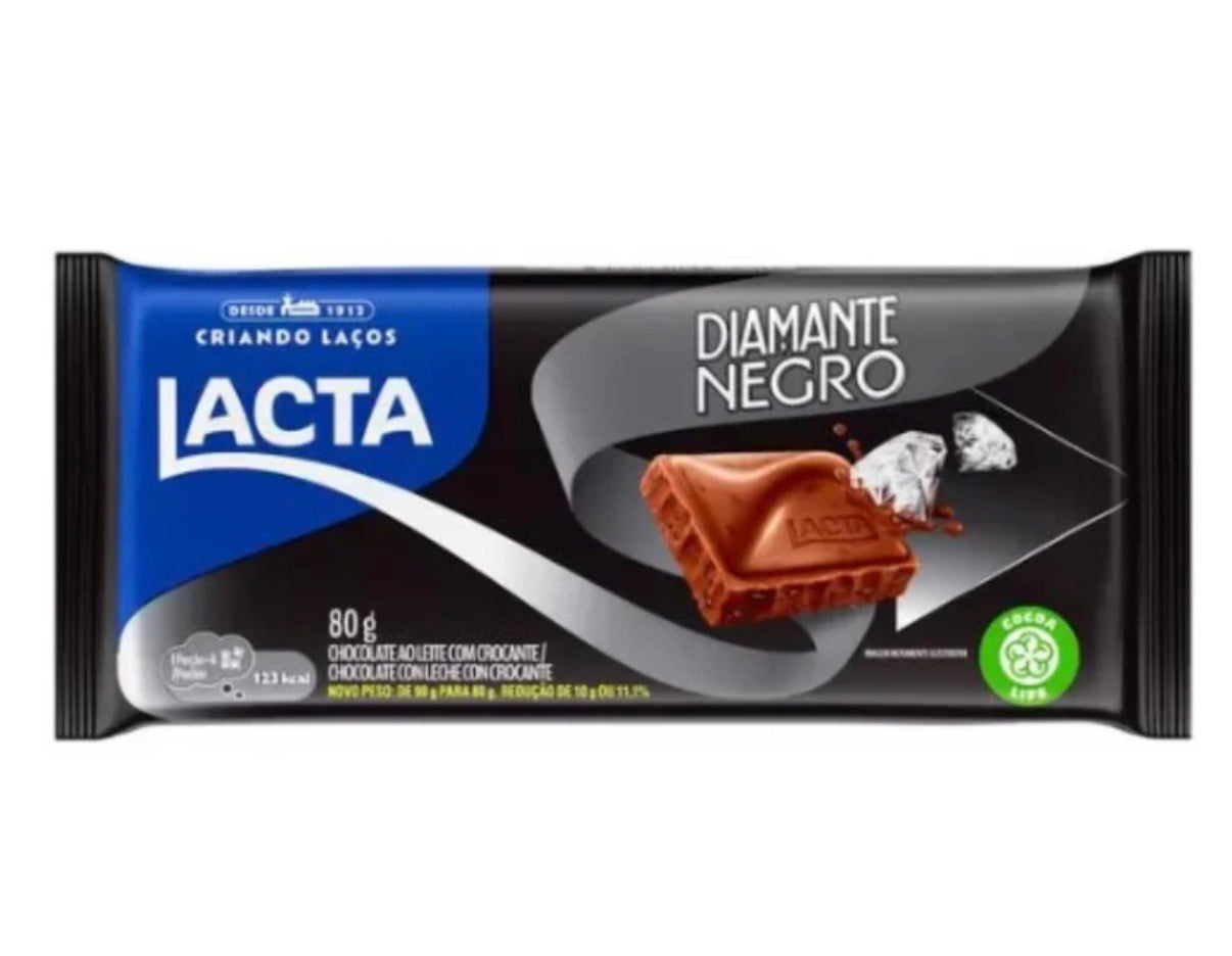Lacta Diamante Negro - 80g