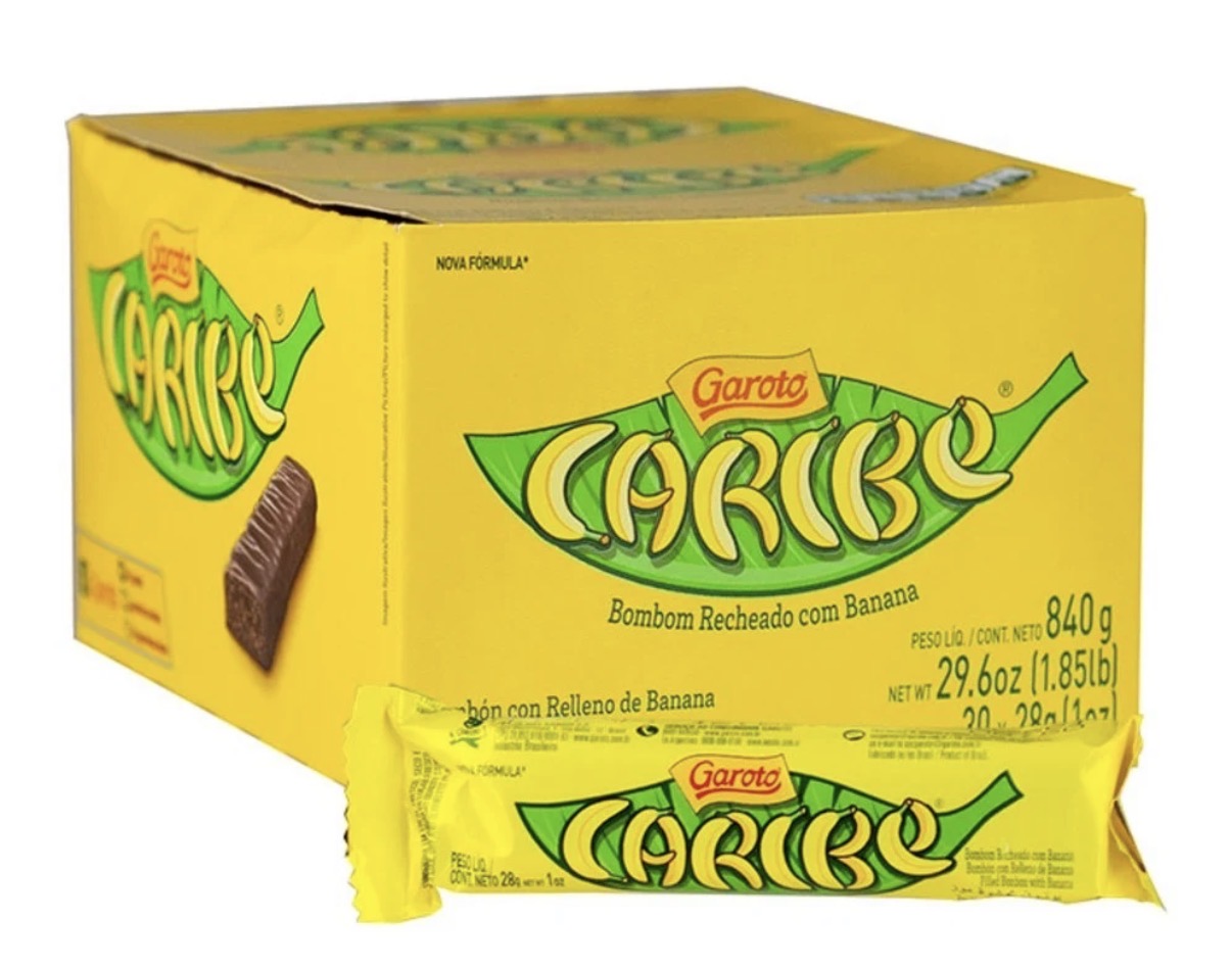 Caixa de Chocolate Caribe - 30 unidades