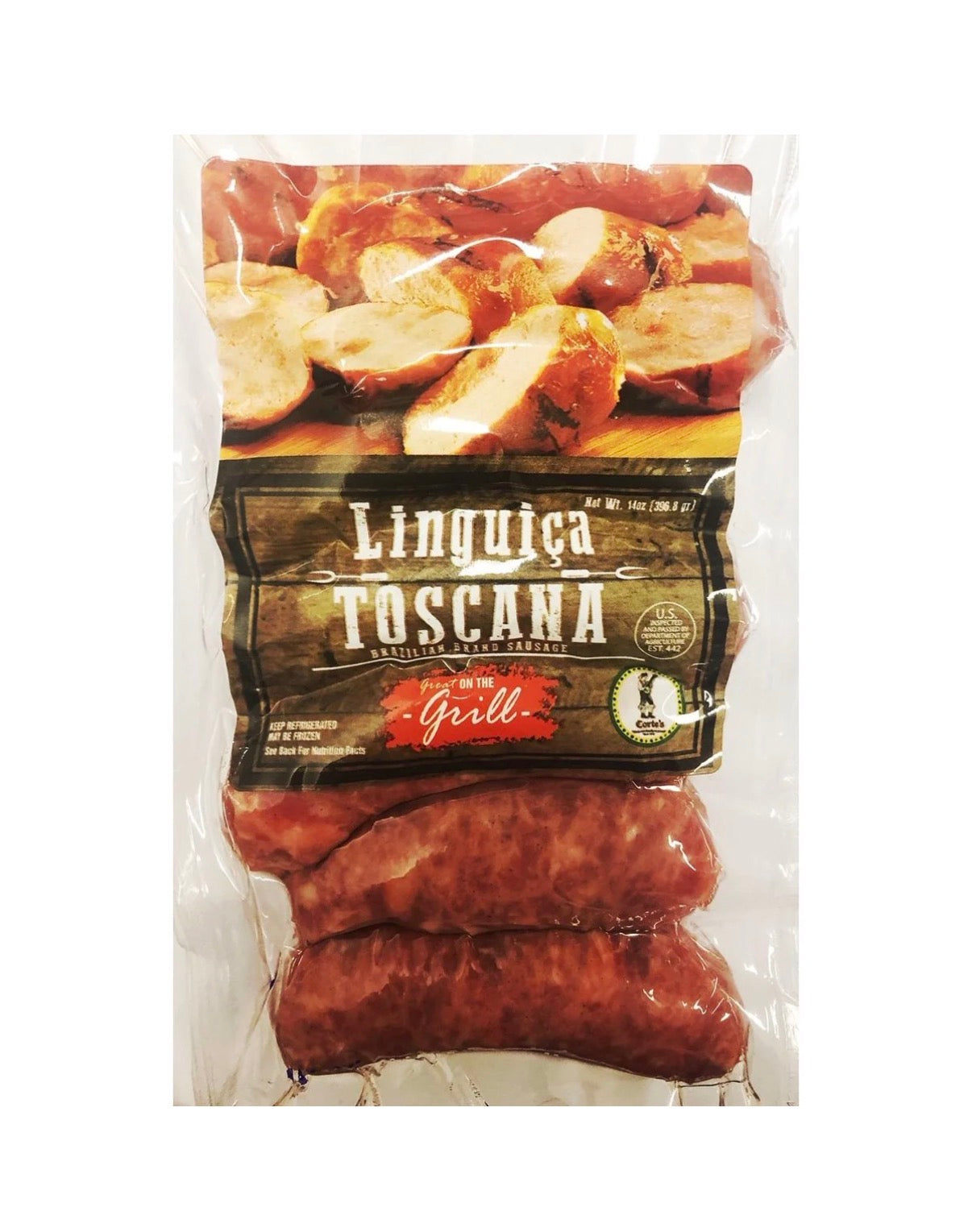 Linguiça Toscana Corte's - 14oz